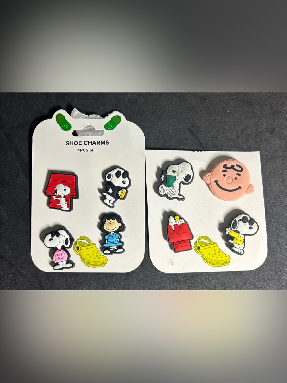 Peanuts Shoe Charms Set of 8 - Multi Color